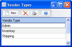 VendorTypes